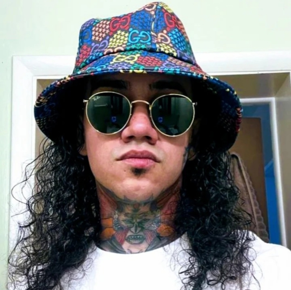 Gucci Multicolor Star Pattern Hat - image 5